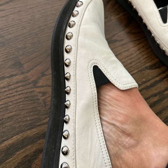 White Prada loafers - Picture 1 of 6